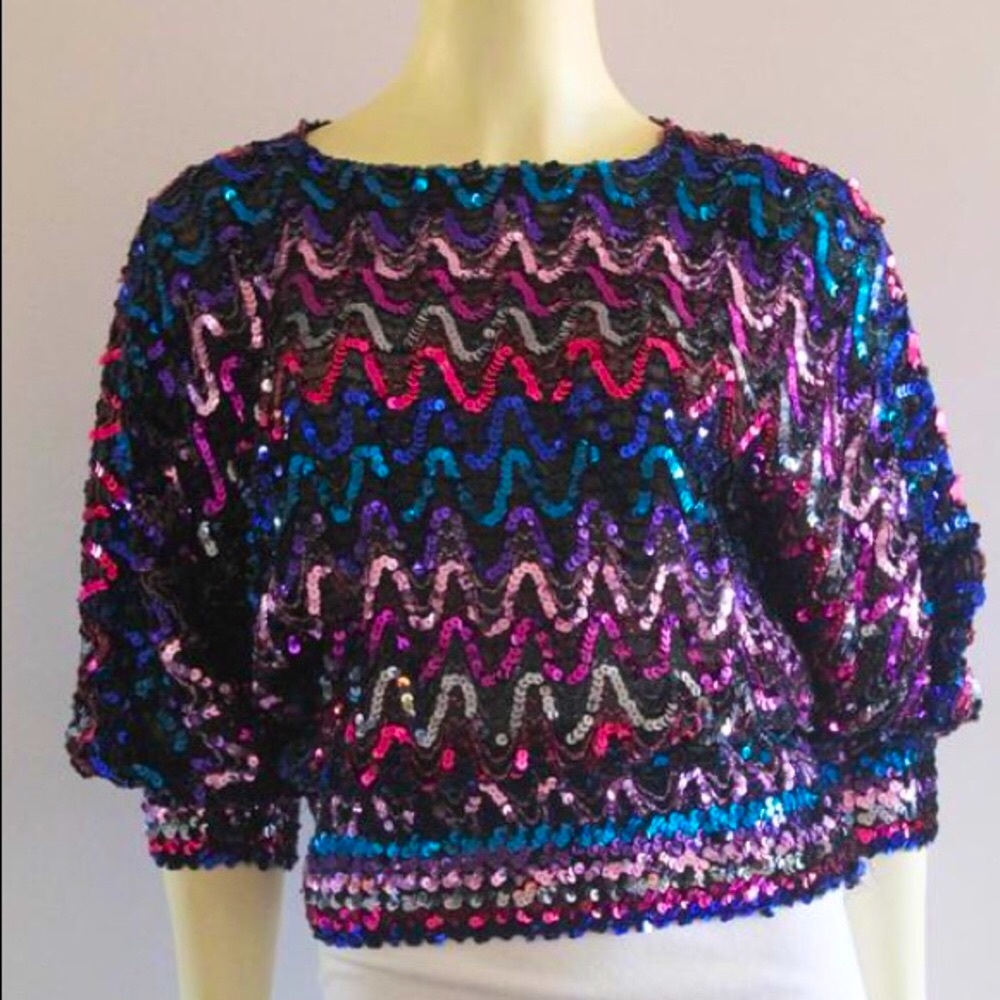 Vintage disco top